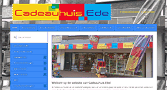 Desktop Screenshot of cadeauhuis.eu